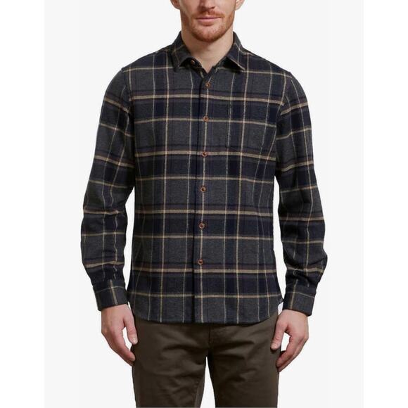 Grayers Other - Grayers Heritage Mens Flannel Shirt - Blue Gray Plaid, Size XL